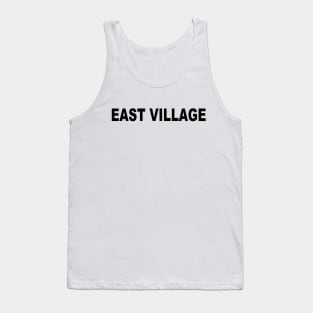 East Village Black Tank Top